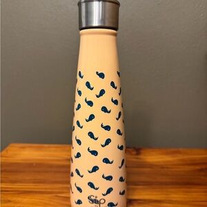 Whale Patterned Water Bottle